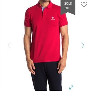 Robert Cavalli embroidered logo short sleeve polo